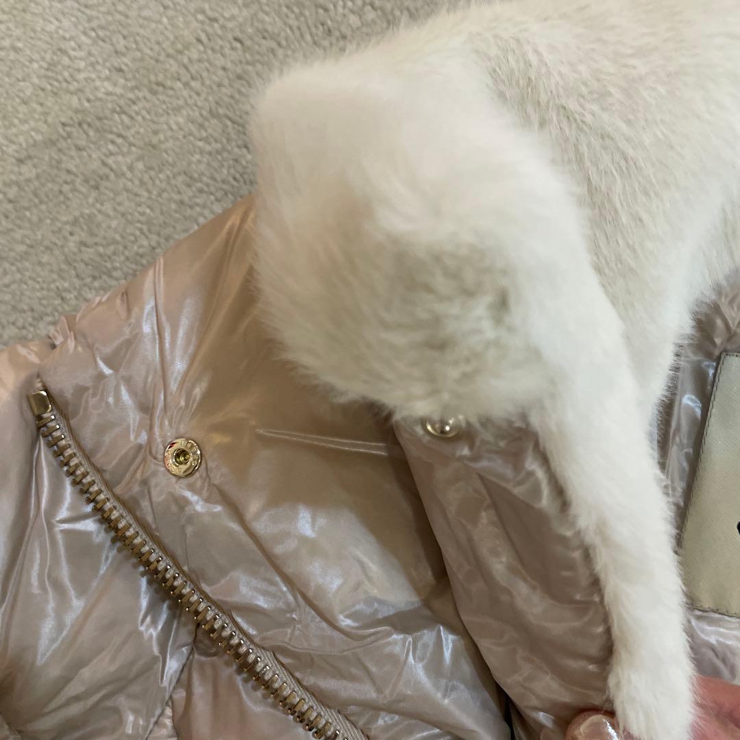 ヘルノ　ロングダウンコート　ベージュ　40 インポート　エレガント