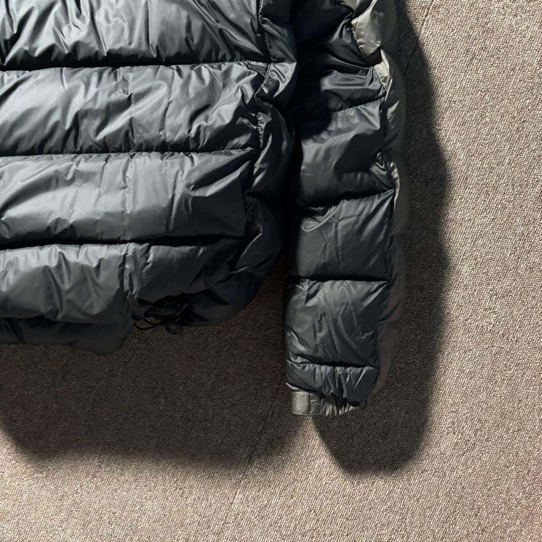 美品 Columbia ダウン パファージャケット 短丈 フード ドローコード