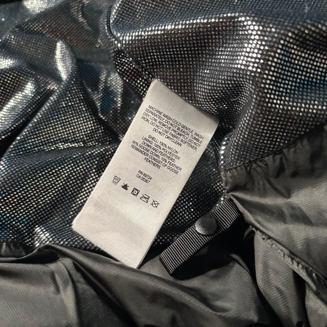 美品 Columbia ダウン パファージャケット 短丈 フード ドローコード