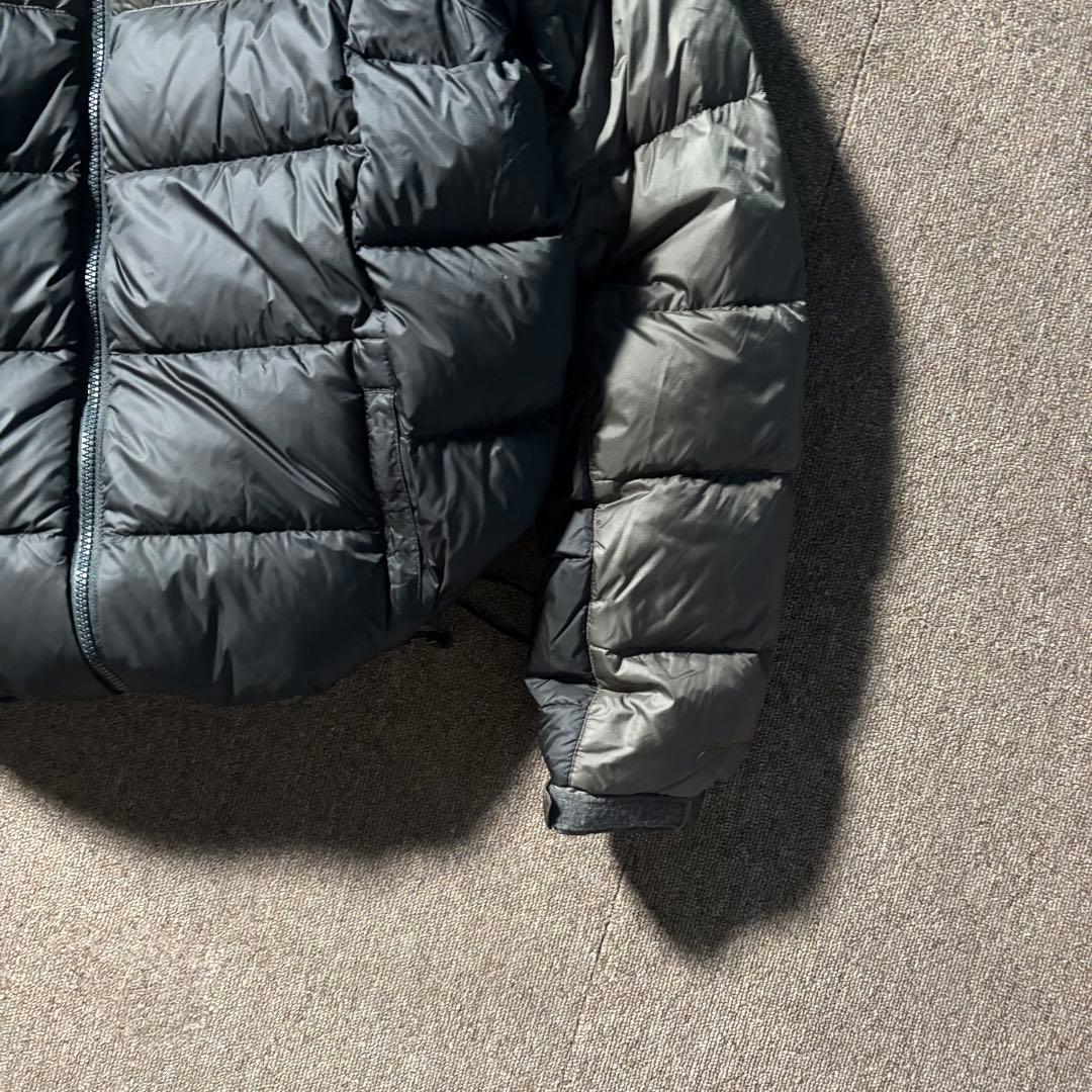 美品 Columbia ダウン パファージャケット 短丈 フード ドローコード