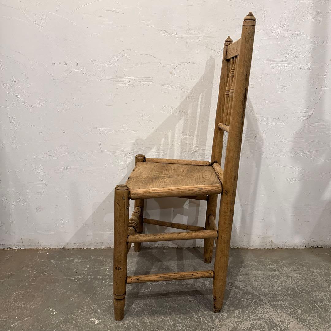 ヴィンテージ　ダイニングチェア　カフェチェア　　剥離　5