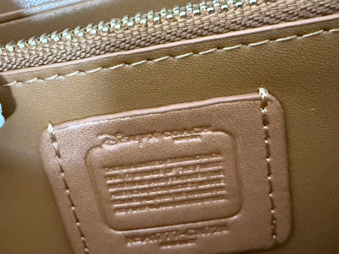 COACH コーチ ミッキーマウス 長財布 シグネチャー Disney カード付