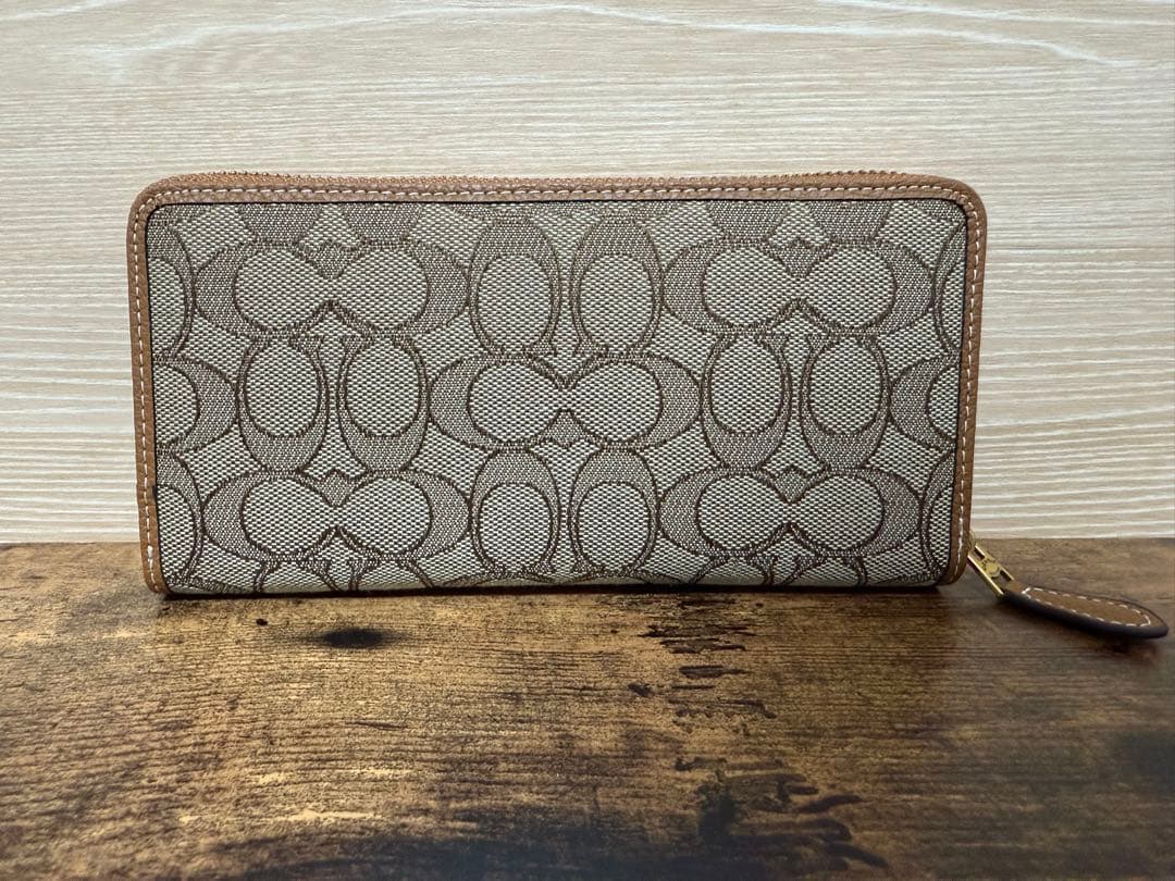 COACH コーチ ミッキーマウス 長財布 シグネチャー Disney カード付