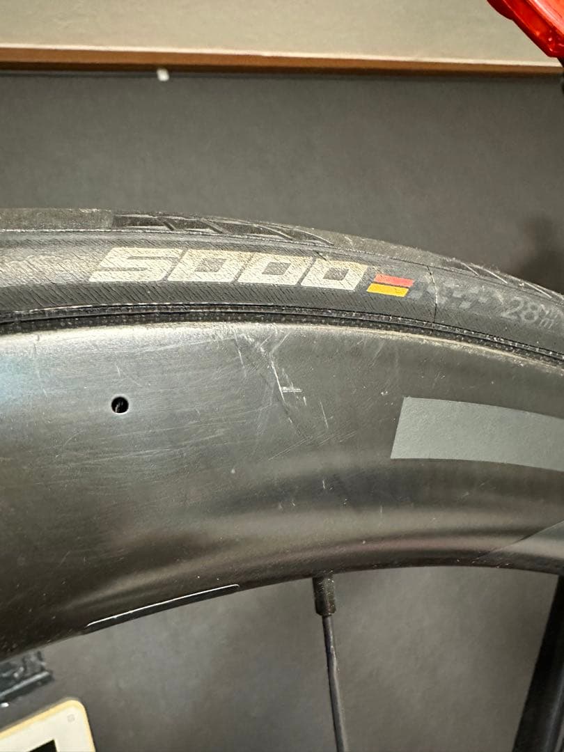 ZIPP 303sホイール + CONTINENTAL 5000 タイヤ 28C