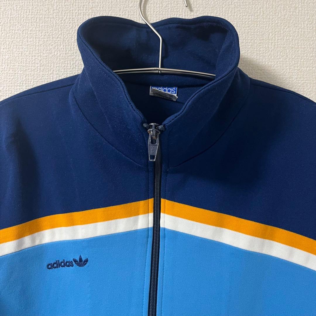 【希少】adidas トラックジャケット 70年代　ヴィンテージ　西ドイツ製