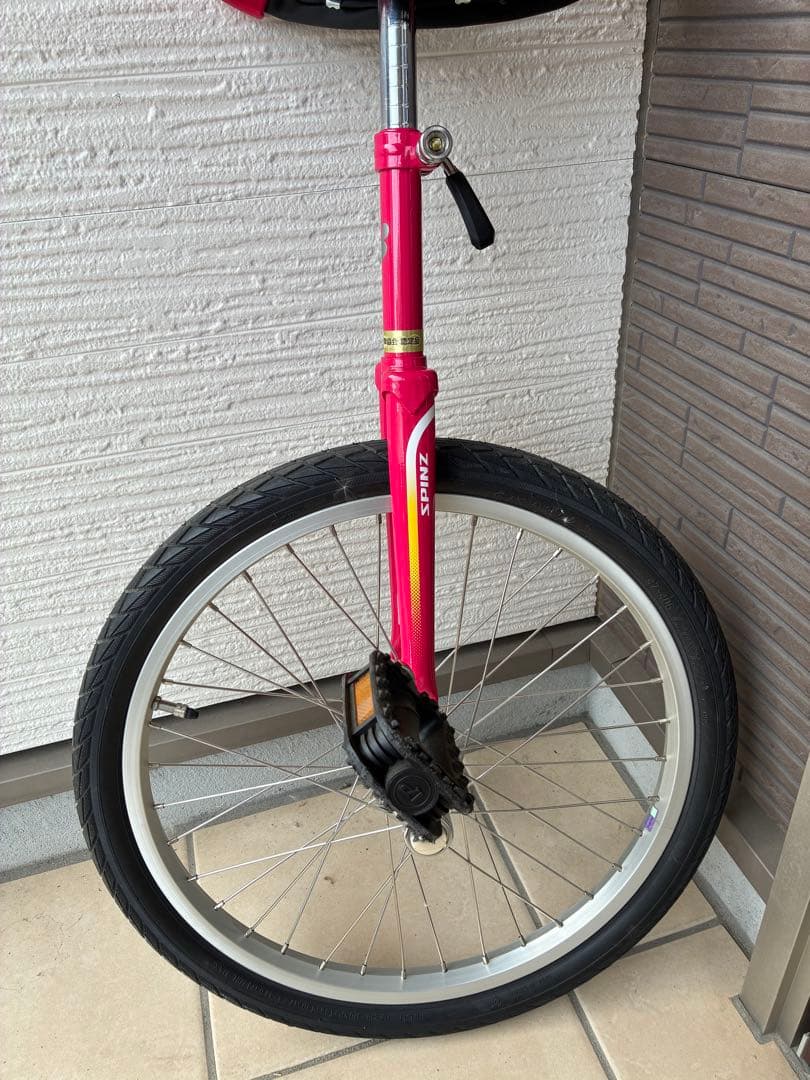 【極美品】ブリヂストン SPINZ 一輪車 20インチ 日本一輪車協会 認定品