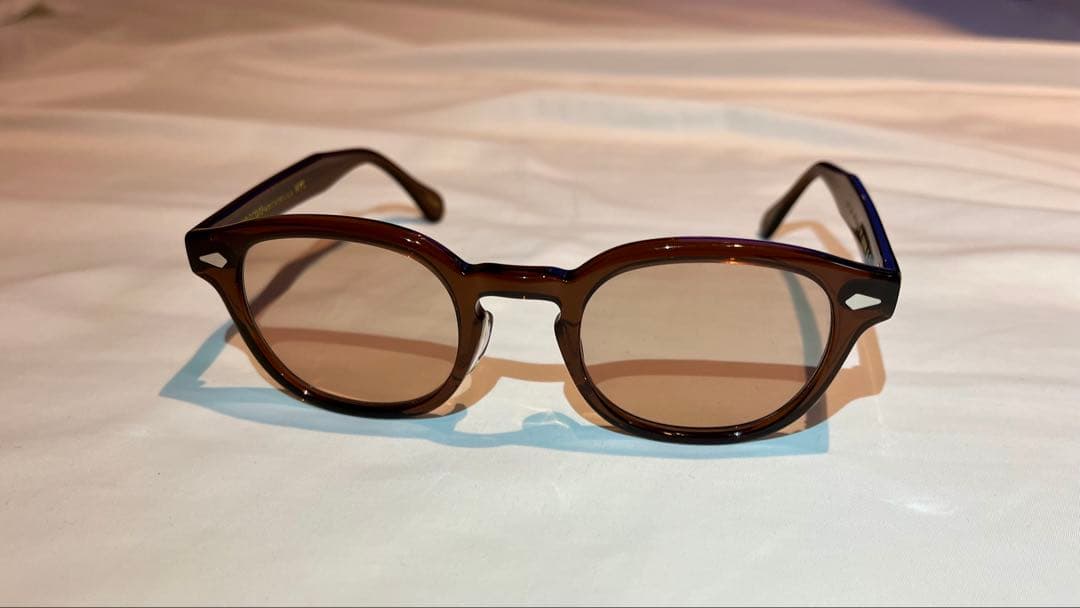 【moko】モスコット レムトッシュ 49 BROWN サングラス