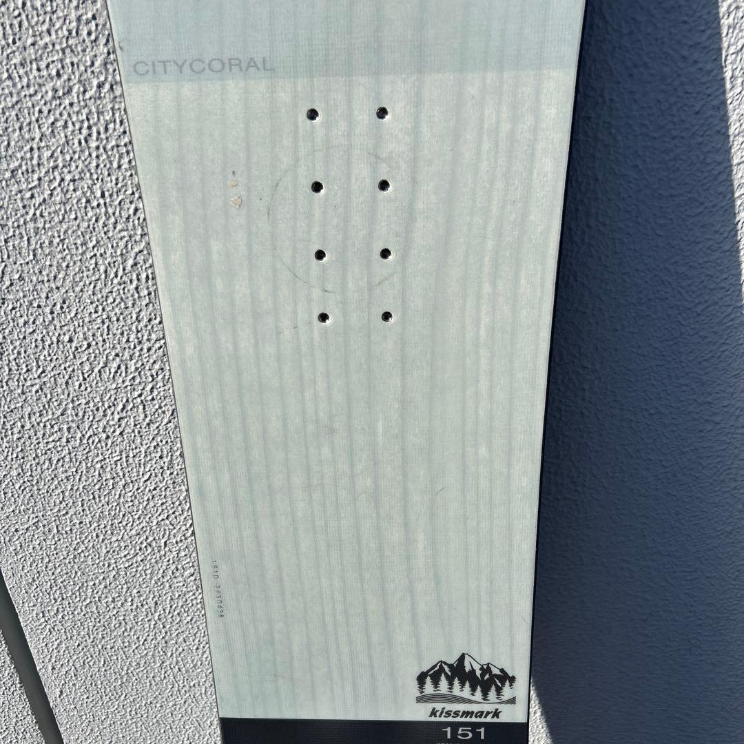 kissmark CITYCORAL スノーボード 151cm 板のみ