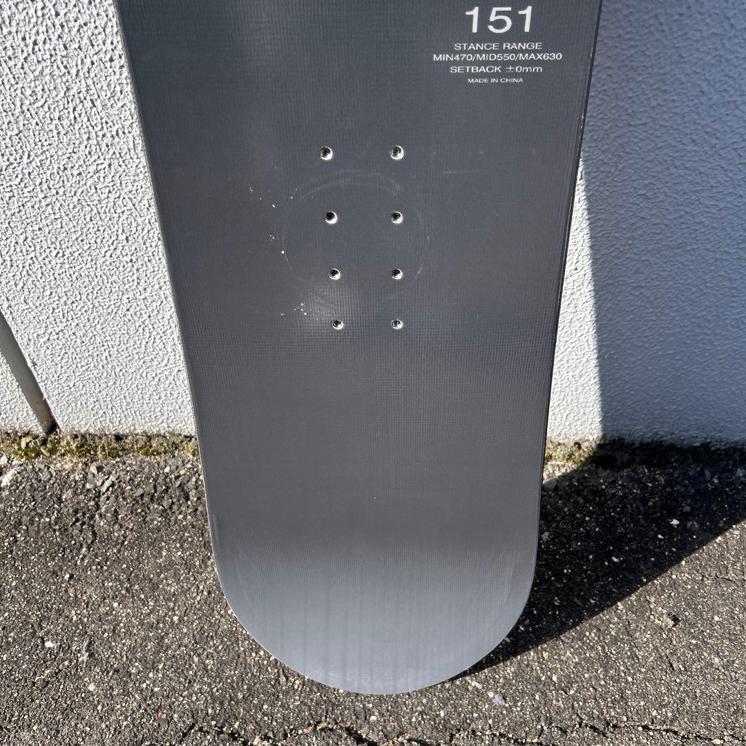 kissmark CITYCORAL スノーボード 151cm 板のみ