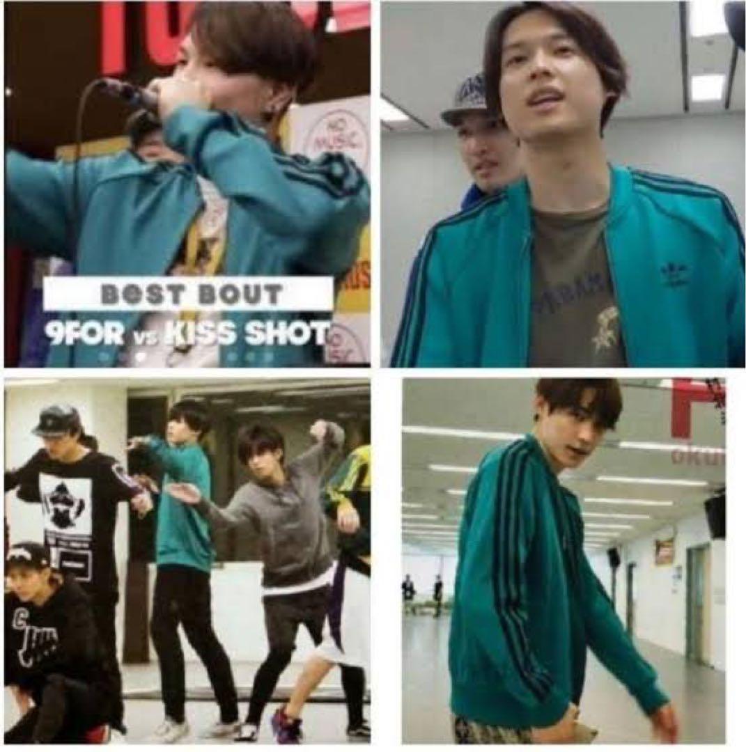 美品】adidas アディダス 松村北斗着用 トラックジャケット 緑 ATP型