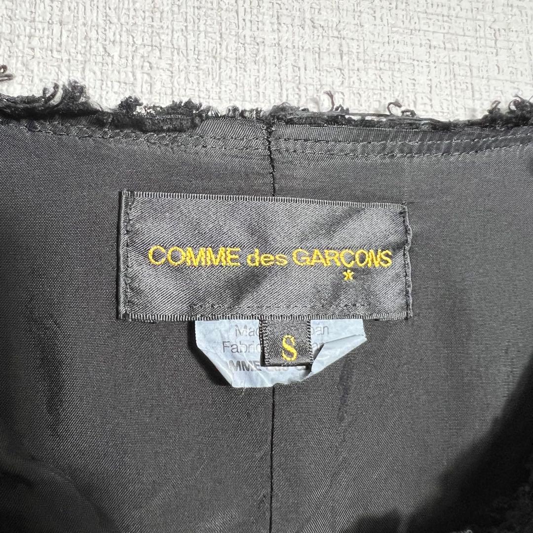 コムデギャルソン フラワーレースケープジャケット ポンチョ シアー 花柄 羽織り