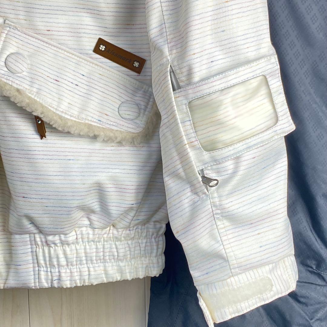 kissmark レディースM スノーボードウェア　スキーウェア