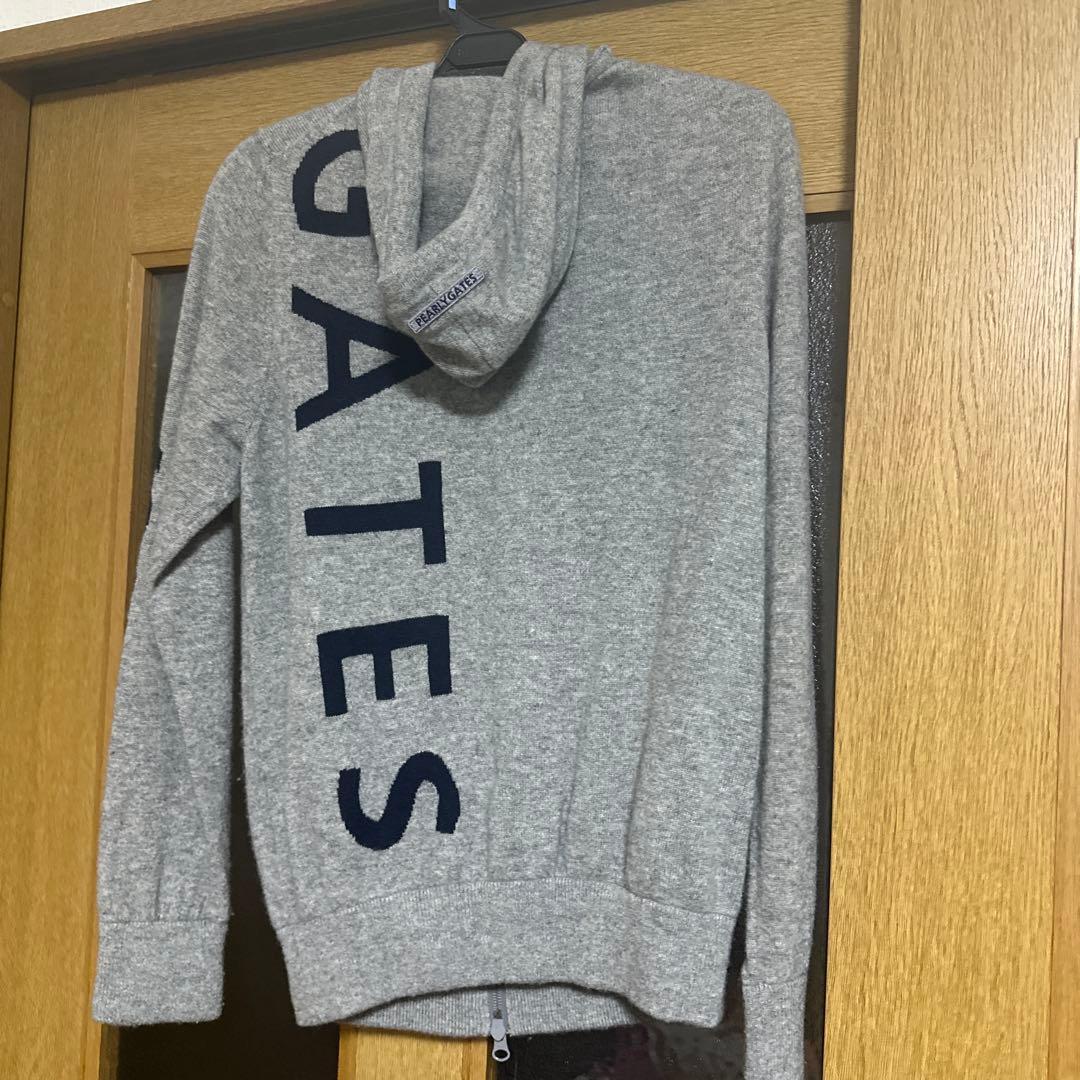 新品！パーリーゲイツカシミヤ100%ジップニット