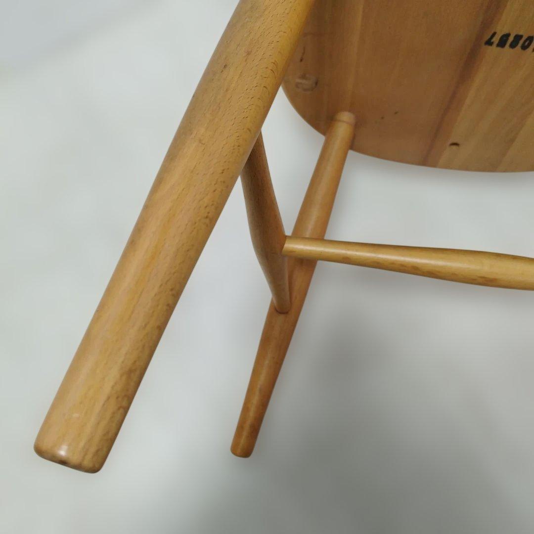 ②【引き取り歓迎】飛騨産業 キツツキ ウィンザーチェア 北欧 ダイニングチェア