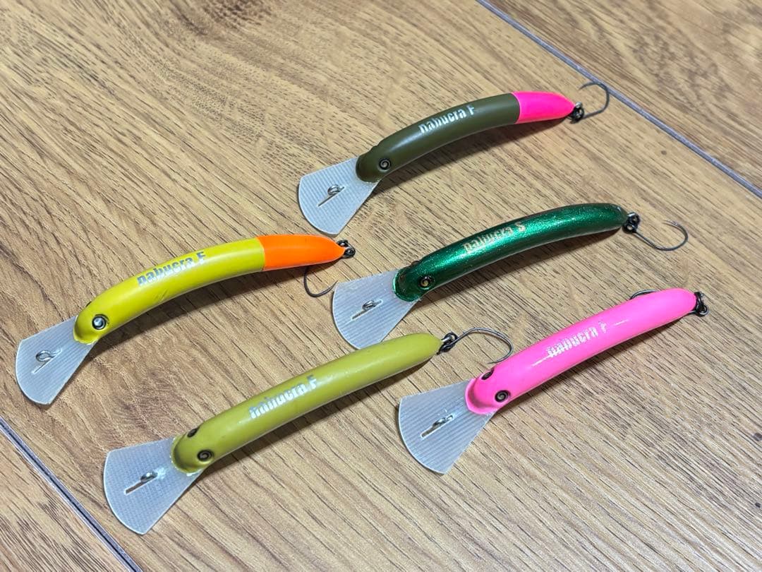 小菅のかえるくん ハンドメイドのトップウォータープラグ 5個セット