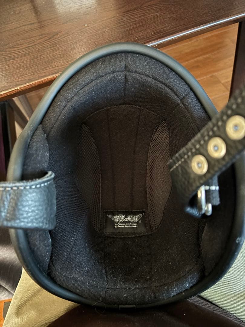 TT&CO. スーパーマグナム ジェットヘル アイボリー サイズ57-58cm