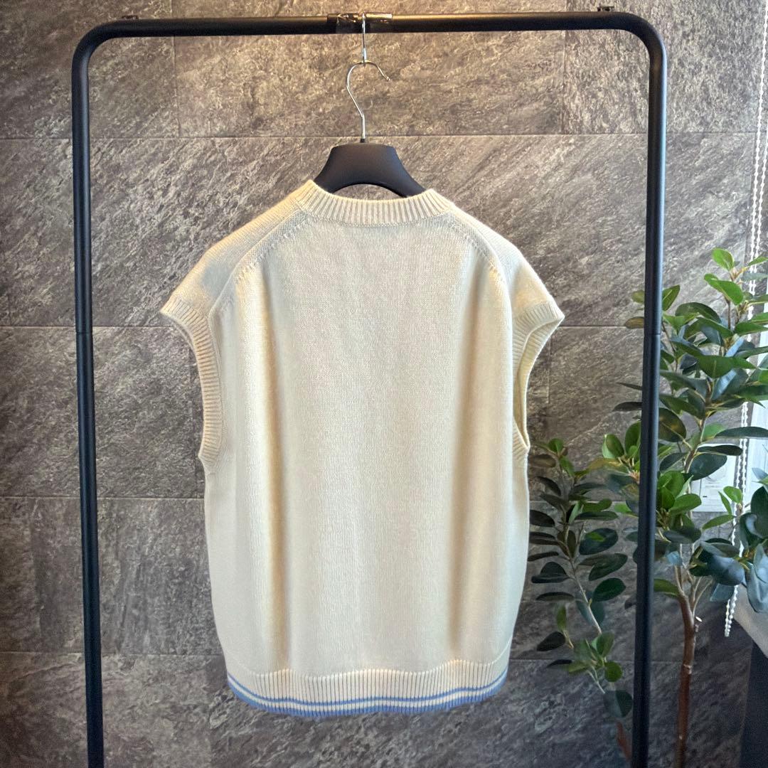 新品未使用品 ディオールメンズ セーターベスト ウール&アルパカ