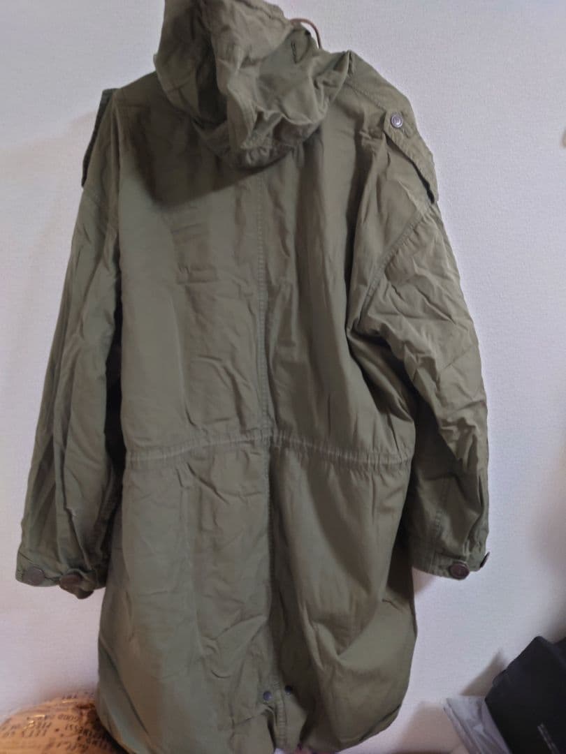 青島コート モッズパーカーライナー付き ミリタリーコートジャケット