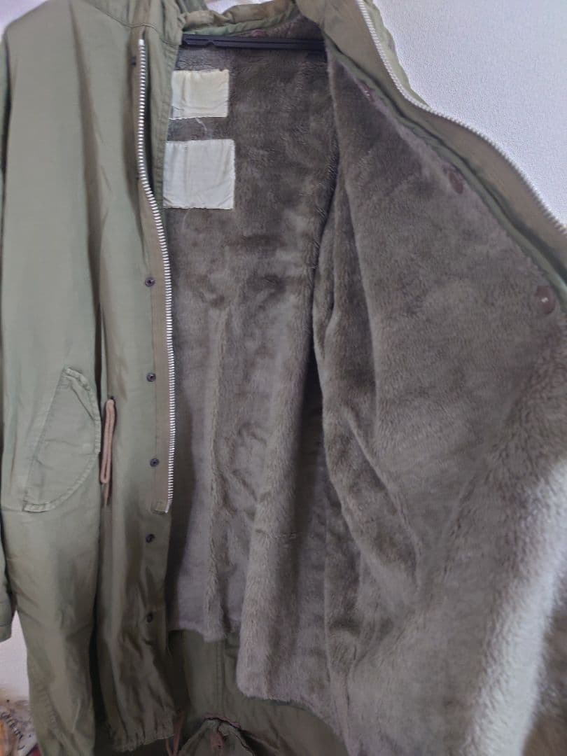 青島コート モッズパーカーライナー付き ミリタリーコートジャケット