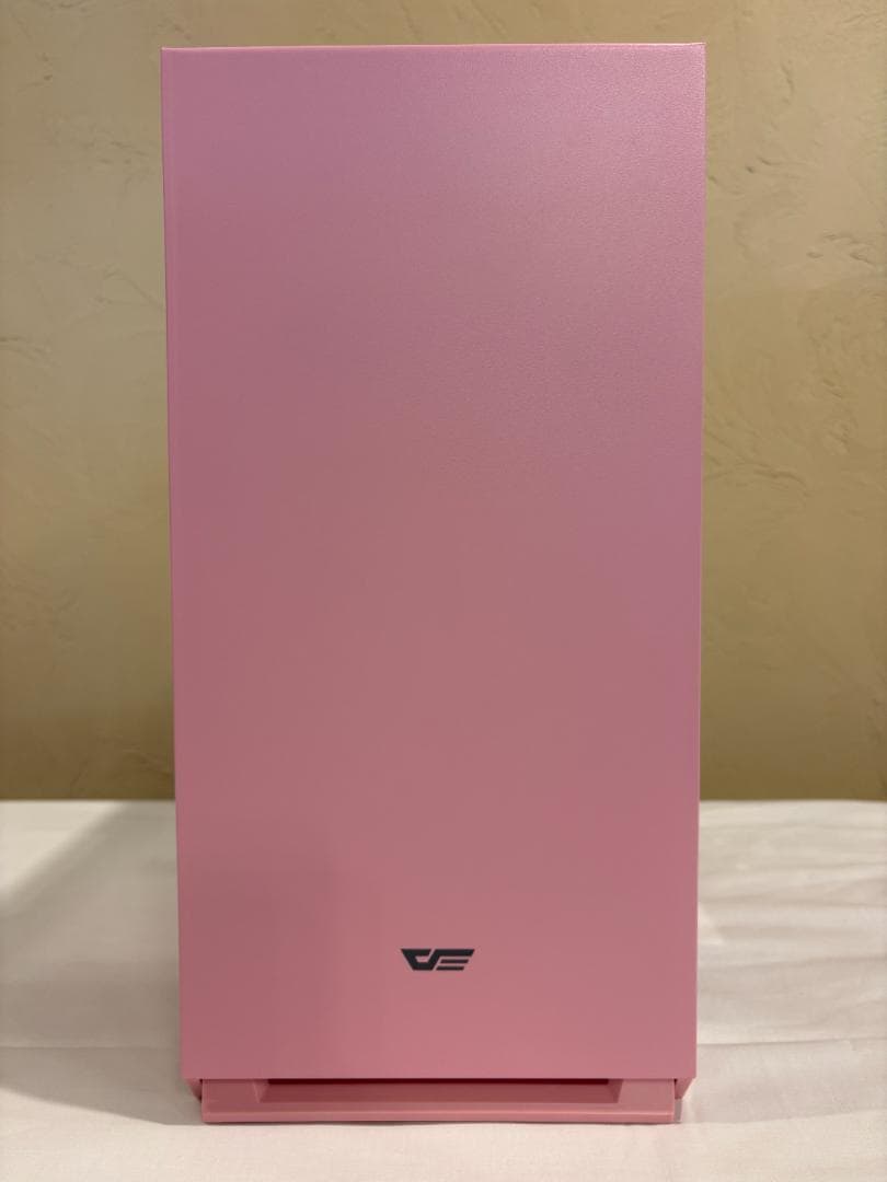 【美品】DLM 22 桜色 ピンク 自作PCケース ガラスパネル