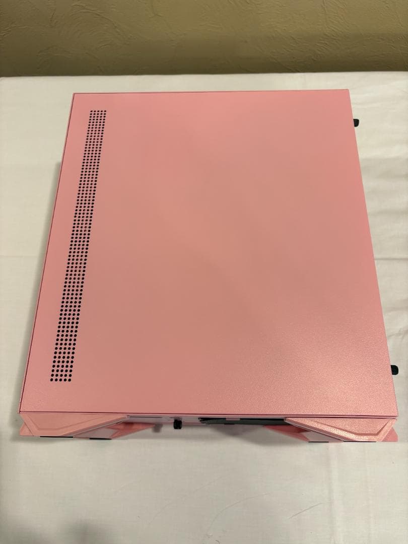 【美品】DLM 22 桜色 ピンク 自作PCケース ガラスパネル