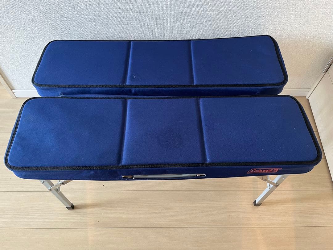 Coleman 折りたたみ式テーブル ベンチ　セット