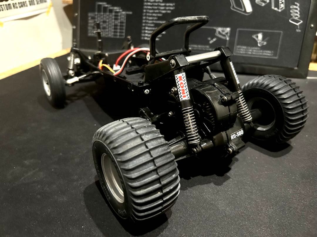 未走行】タミヤ ワーゲンオフローダー グラホシャーシ改 ESC、サーボ付