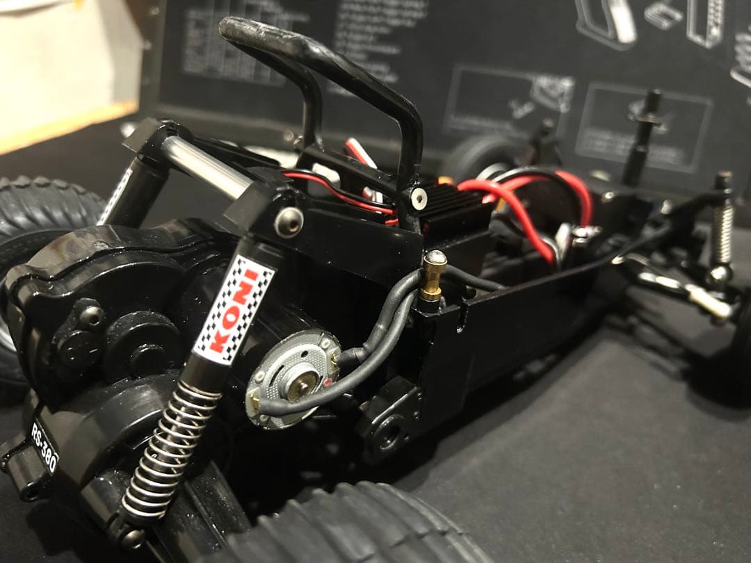 未走行】タミヤ ワーゲンオフローダー グラホシャーシ改 ESC、サーボ付