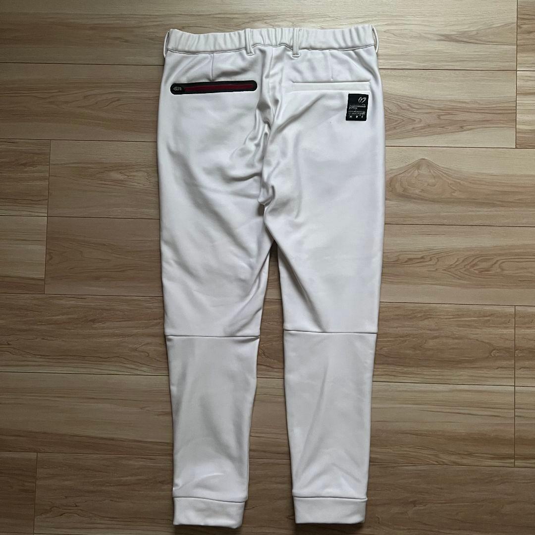 パーリーゲイツ　マスターバニー　裏起毛　秋冬　イージーパンツ　ジョグパンツ　ロゴ