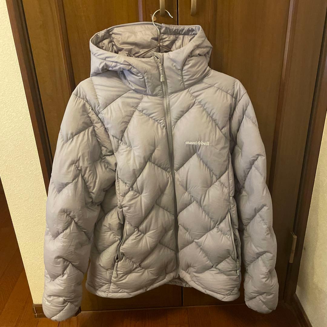 完売品】 montbell モンベル ネージュダウンパーカ ライトグレー L