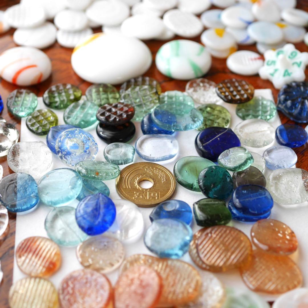 おはじきセット 花はじき じゃんけん へそ 豆けり アンティーク レトロ