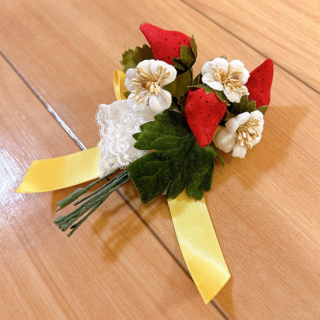 2点セット♡ストロベリープレートテーラードJSK ＋ アンネッテクリップ イノワ