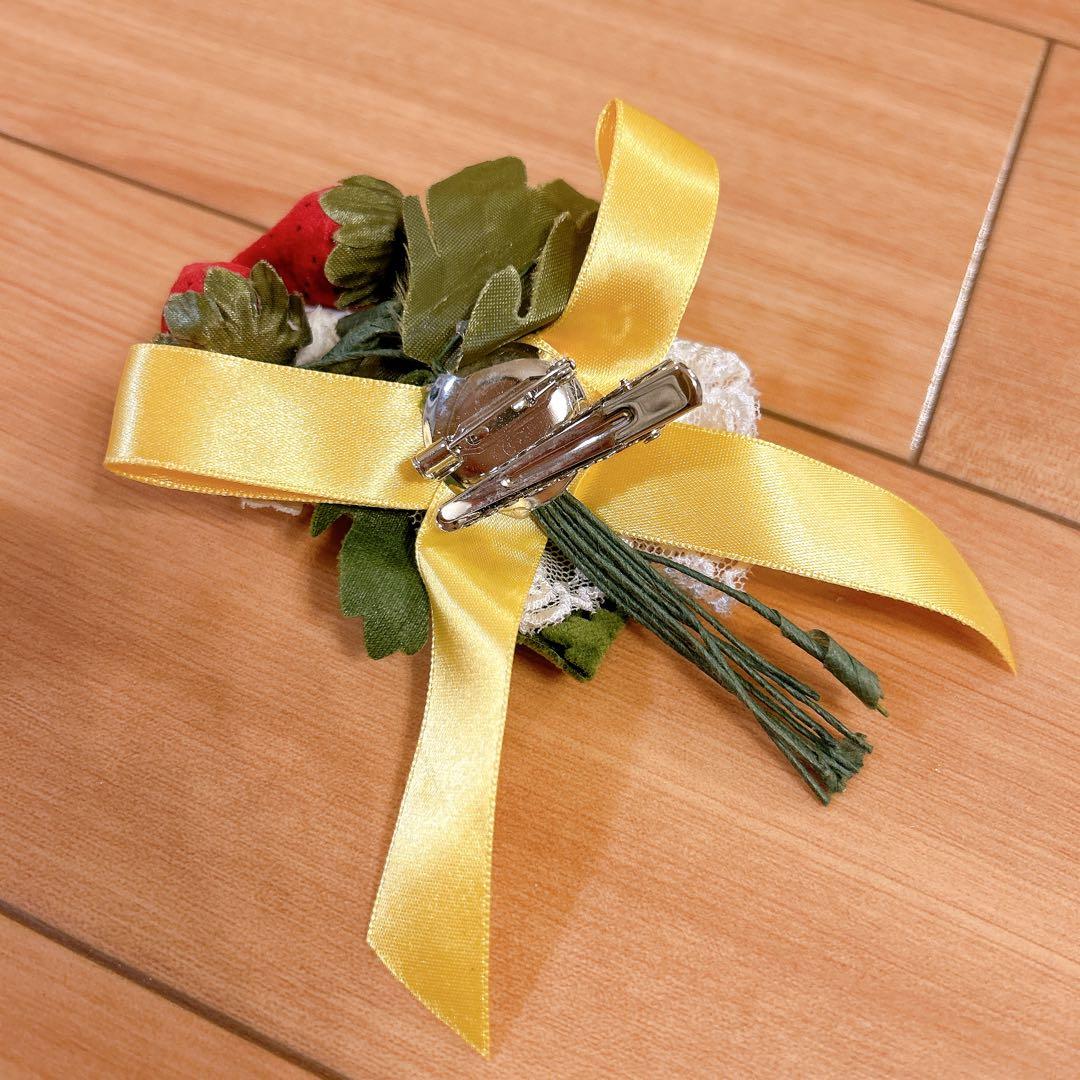 2点セット♡ストロベリープレートテーラードJSK ＋ アンネッテクリップ イノワ