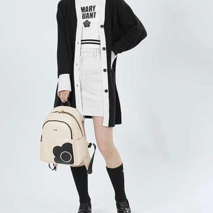 MARY QUANT デイジーインザエッジリュック（アイボリー）