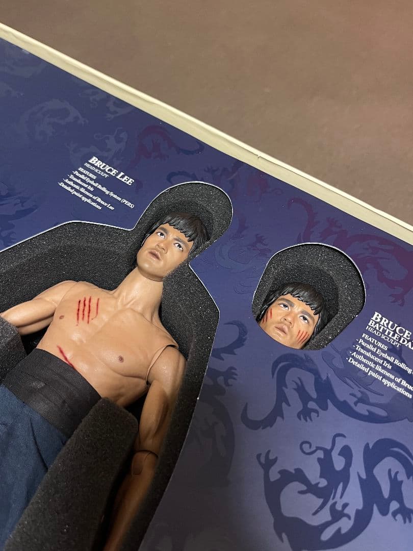 ホットトイズ1/6 ブルースリーDX04 中古品