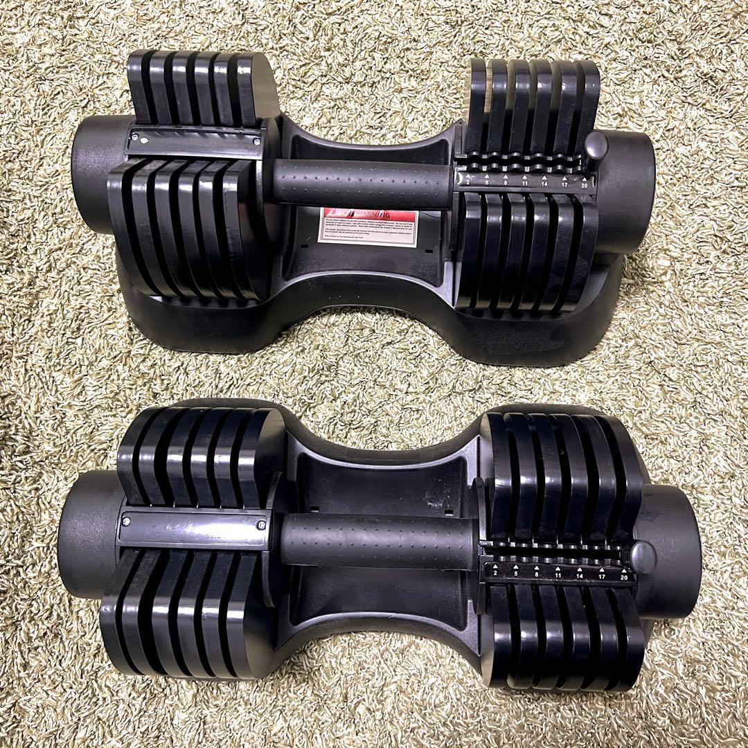 購入時注意！　2-① 片方　ATIVAFIT 可変式ダンベル 2-20kg