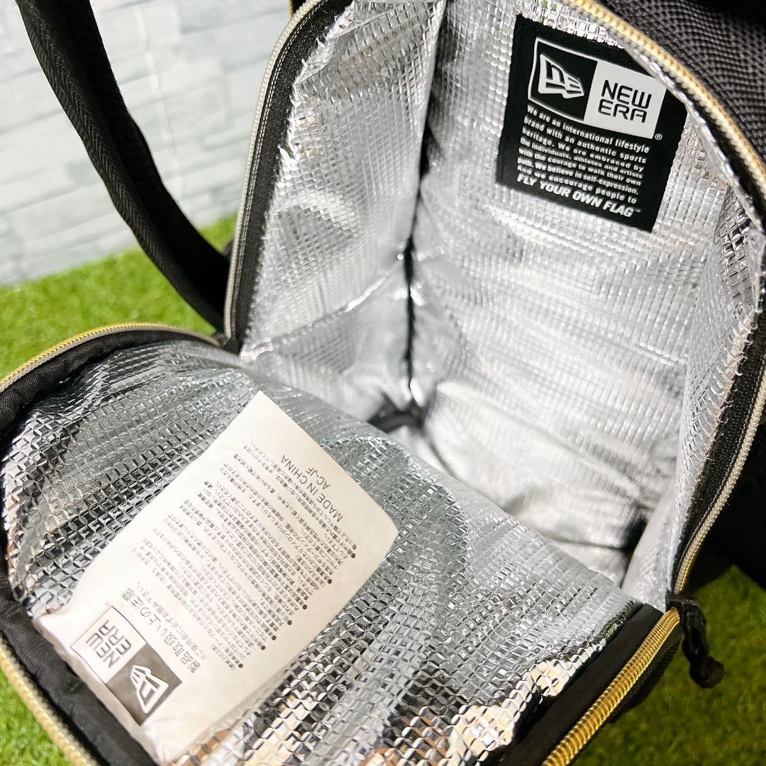 NEW ERA ニューエラ キャディバッグ カート式 ブラック ポーチ付属