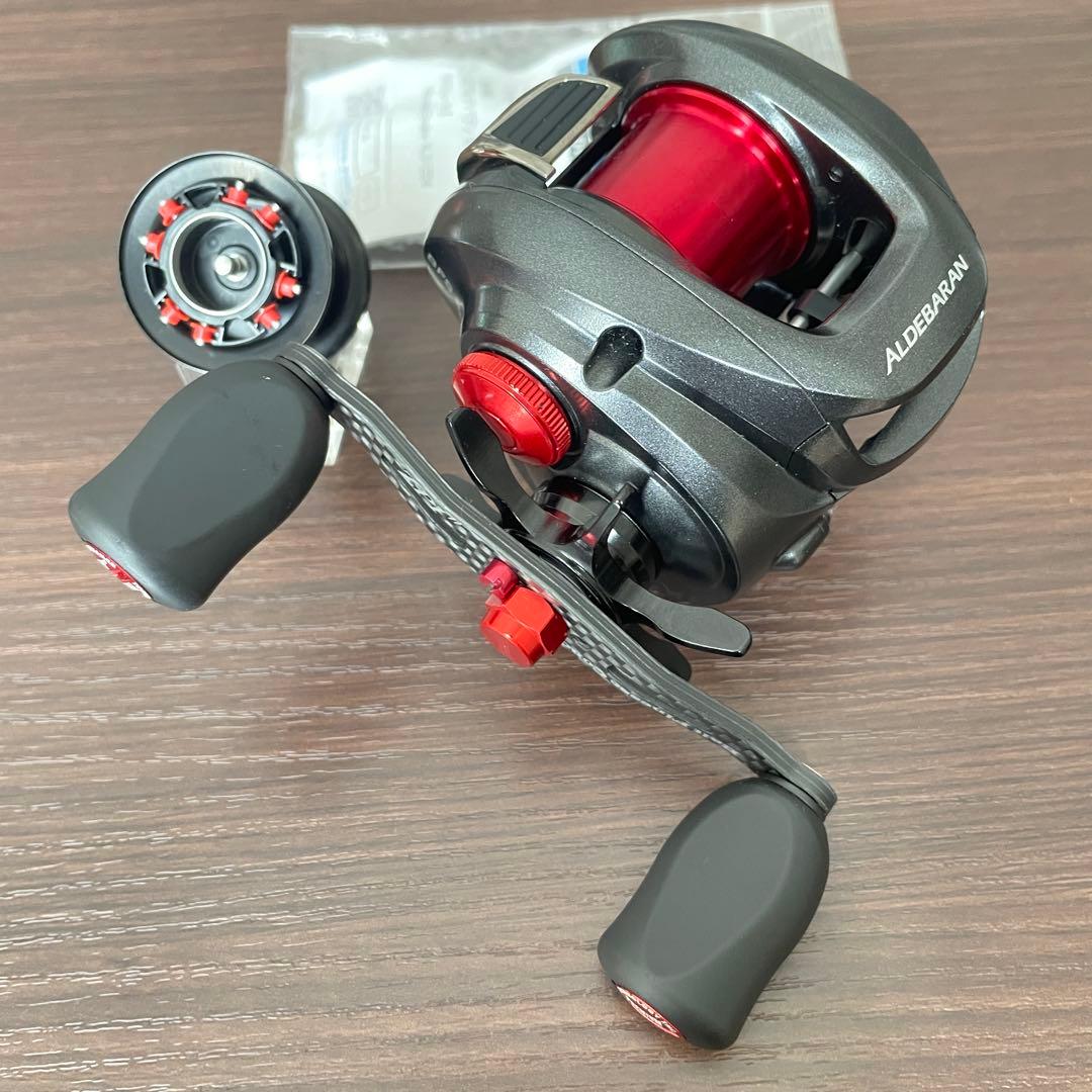 12アルデバランBFS XG　ZPIハンドル　マイクロキャストスプール＆ブレーキ