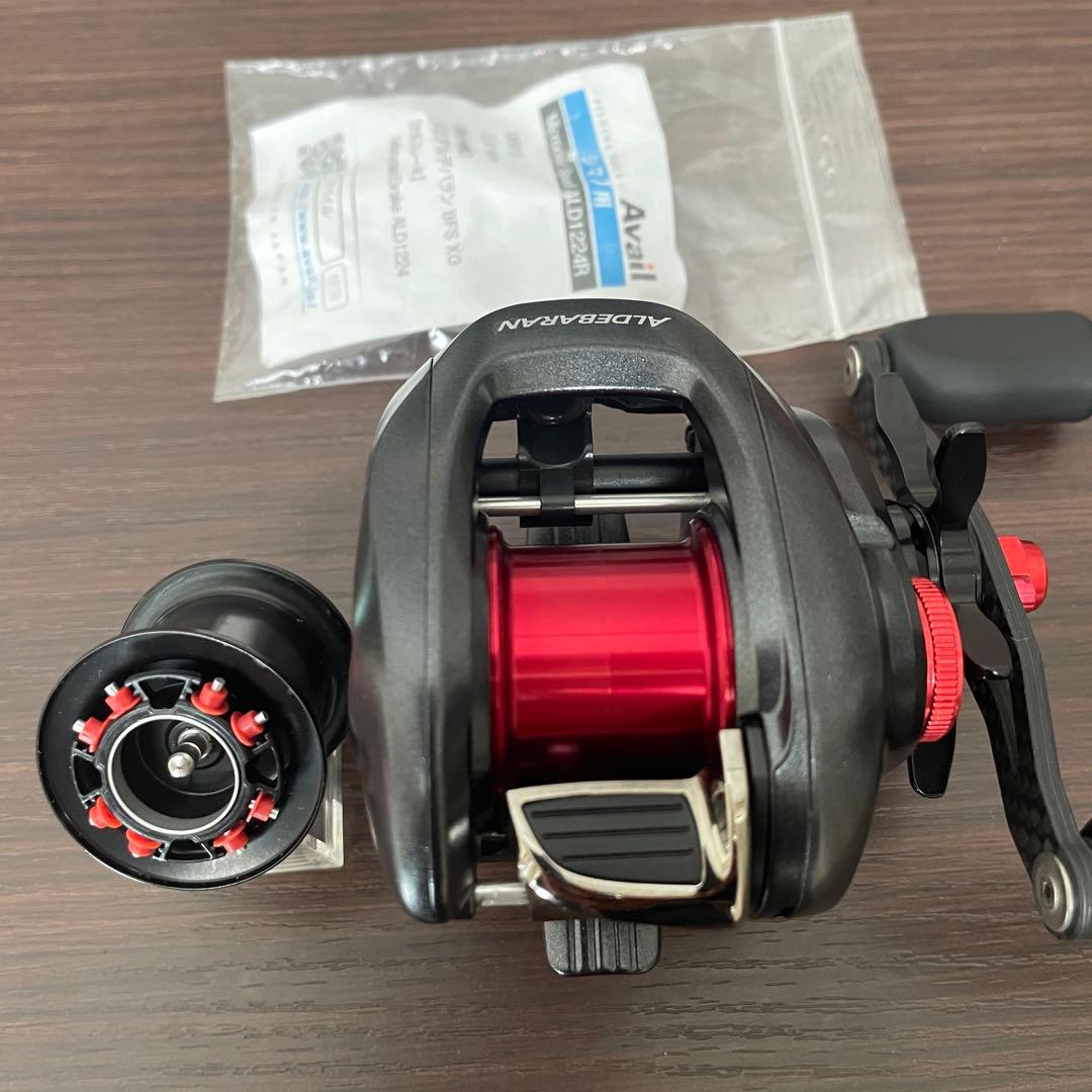 12アルデバランBFS XG　ZPIハンドル　マイクロキャストスプール＆ブレーキ