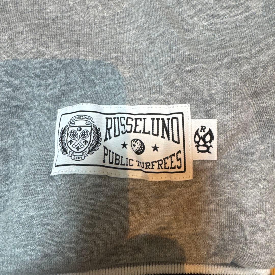RUSSELUNO】フラッグロゴマスクフーディー　ゴルフ　サイズ4