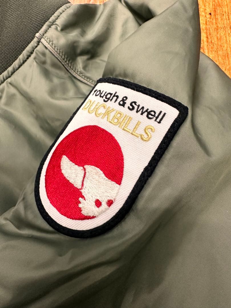 ラフアンドスウェルrough and swell中綿ブルゾンM