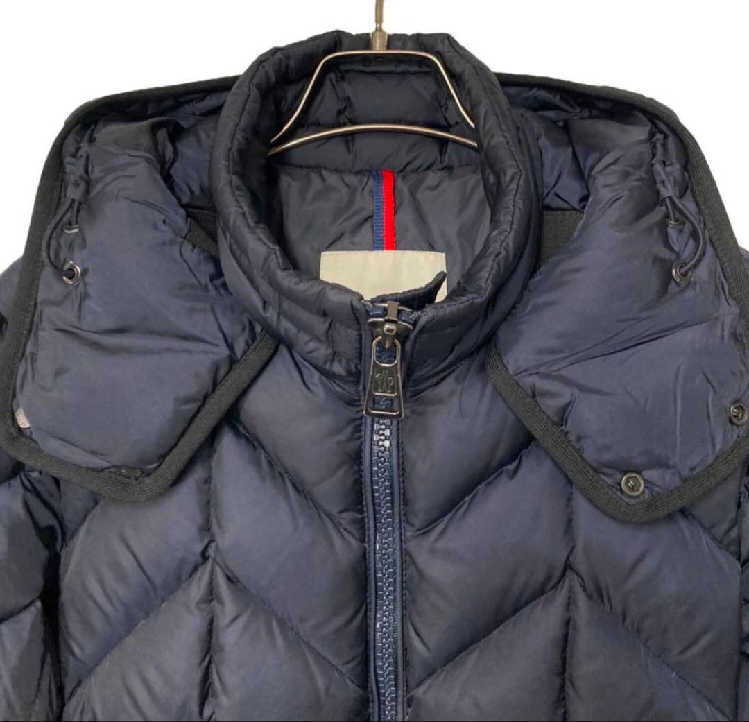 モンクレール ダウンジャケット BERRIAT ブランドオフ ネイビー サイズ