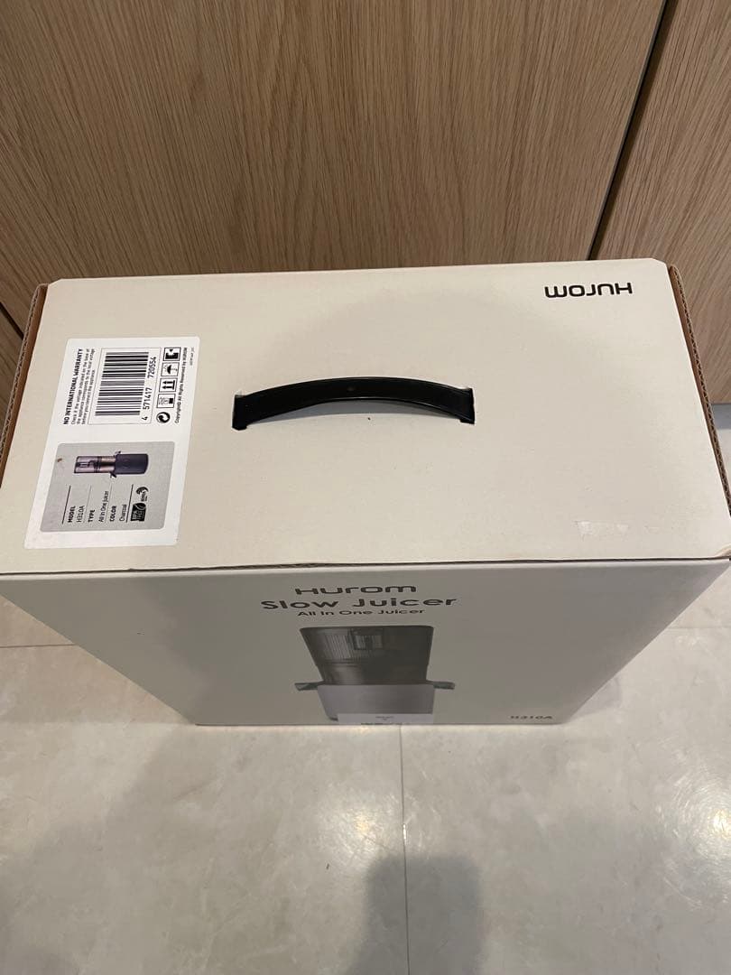 新品未開封Hurom Slow Juicer H310A ホワイト