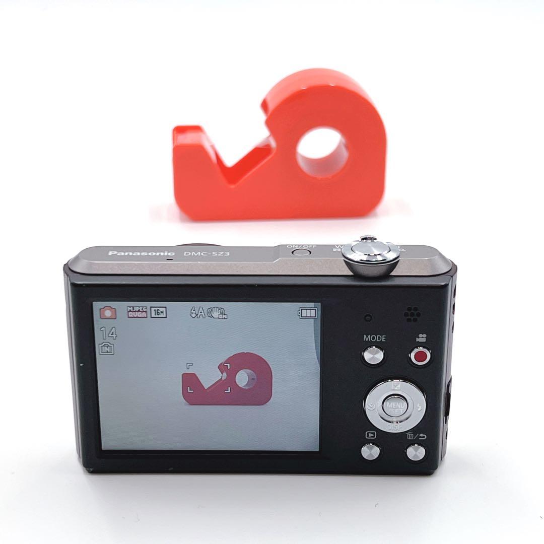 【超美品】 Panasonic LUMIX DMC-SZ3 ブラウン　動作確認済
