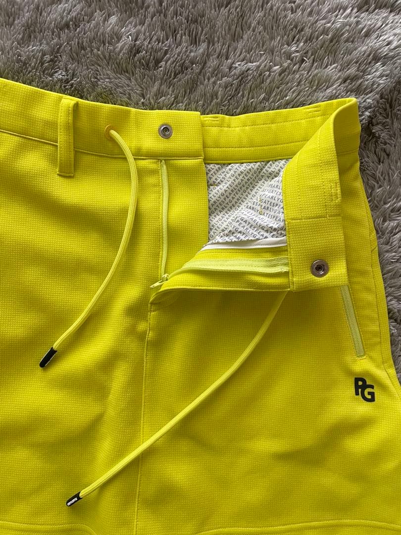 1回着用】PEARLY GATES イエローフレアスカート00 - メルカリ