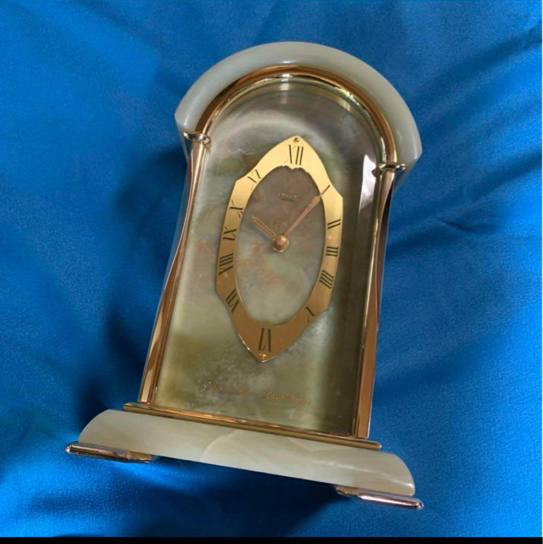 ※ 置き時計　SEIKO 大理石　時計　インテリア　置物　豪華　華やか　高級感