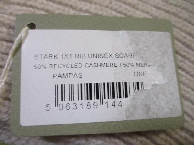 JOHN SMEDLEY　ジョンスメドレー　カシミア　マフラー　未使用品