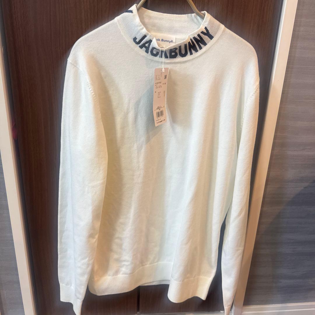 JACK BUNNY ホワイトセーター Mサイズ　ジャックバニー　今季