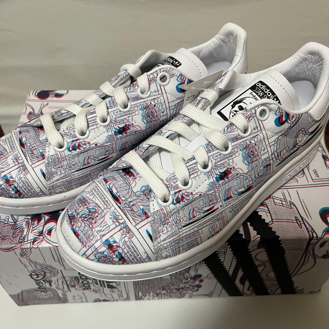 【新品未使用】adidasアディダスタンスミスミッキーミニーディズニー3D眼鏡