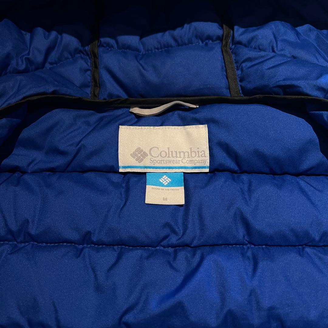 【美品✨】 Columbia ダウン ジャケット 黒 M マウンテンパーカー